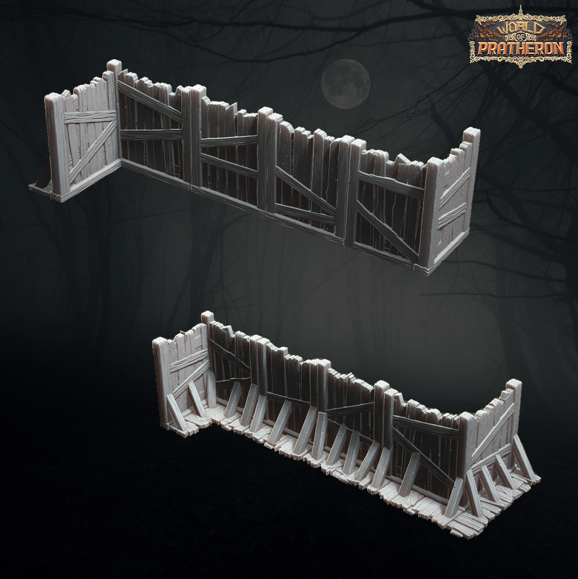 Fishing Village at War - Wooden Walls(Modular)